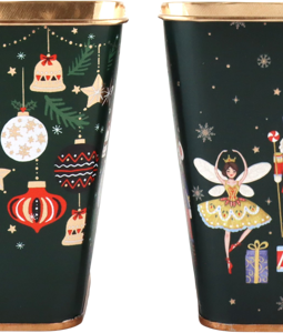9802 POTS CHRISTMAS HERITAGE S/2